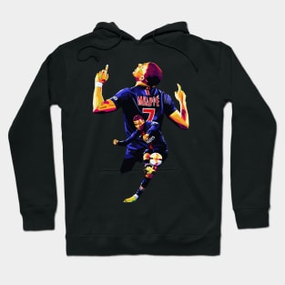 kylainmbappe wpap pop art Hoodie